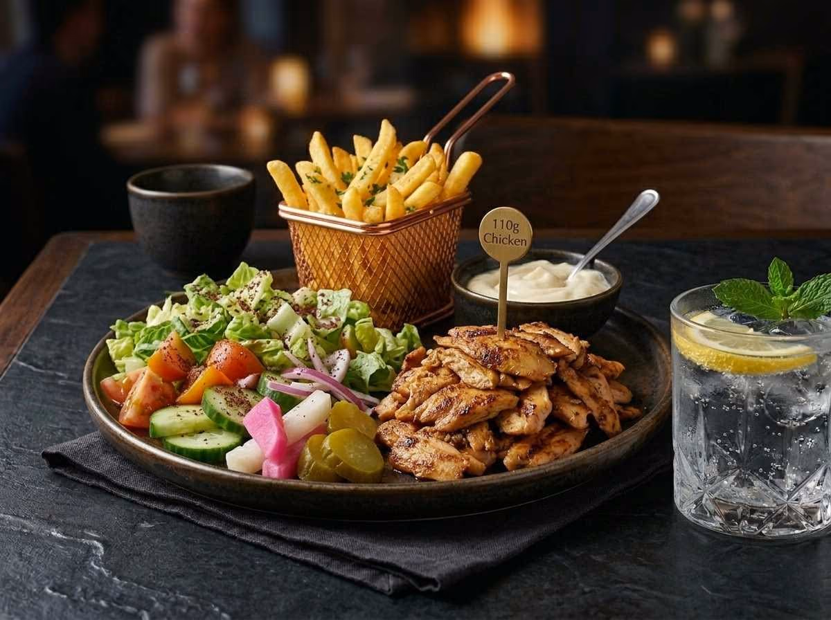 Chicken Shawarma Plate
