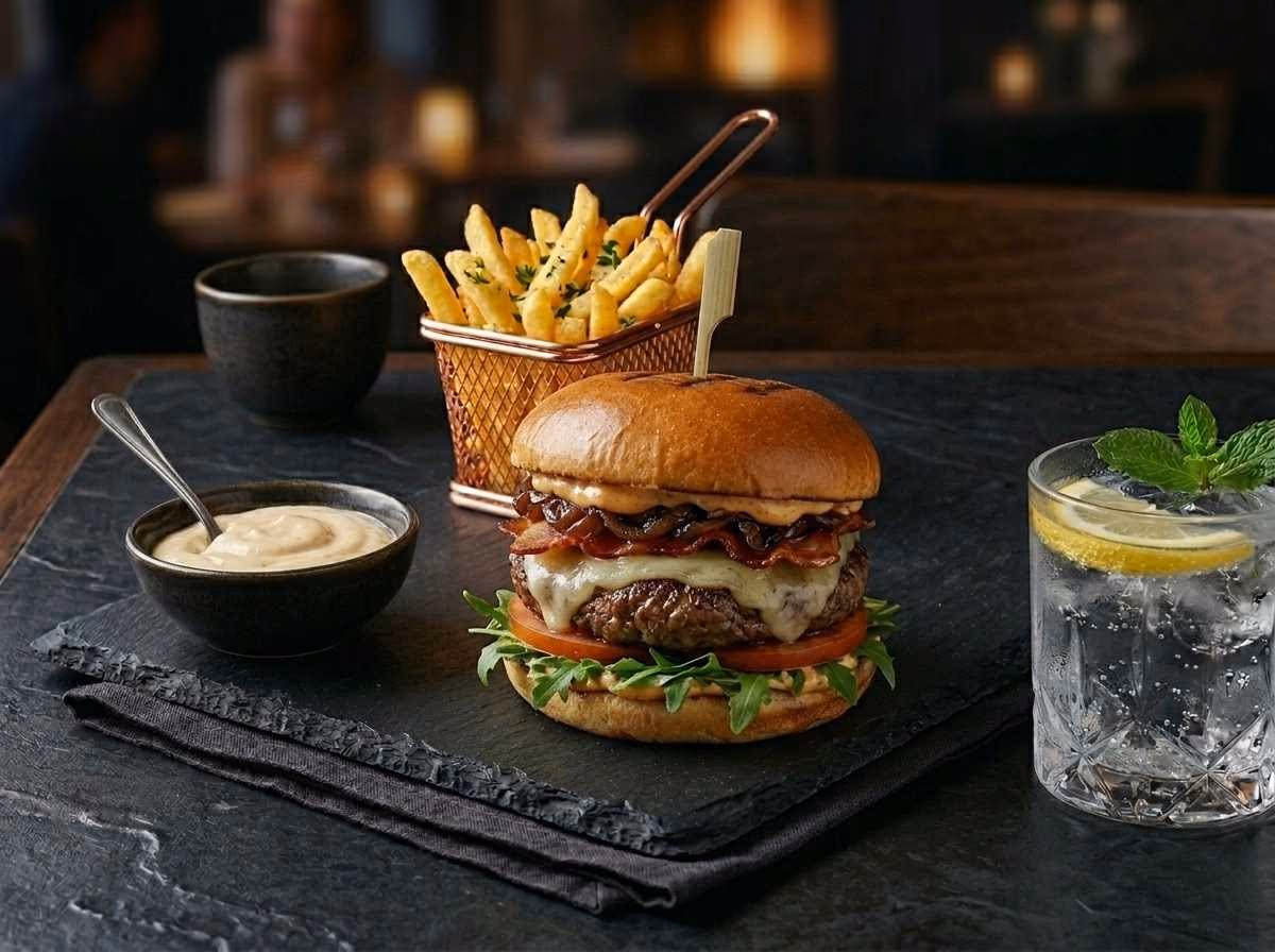 Beef Burger Meal