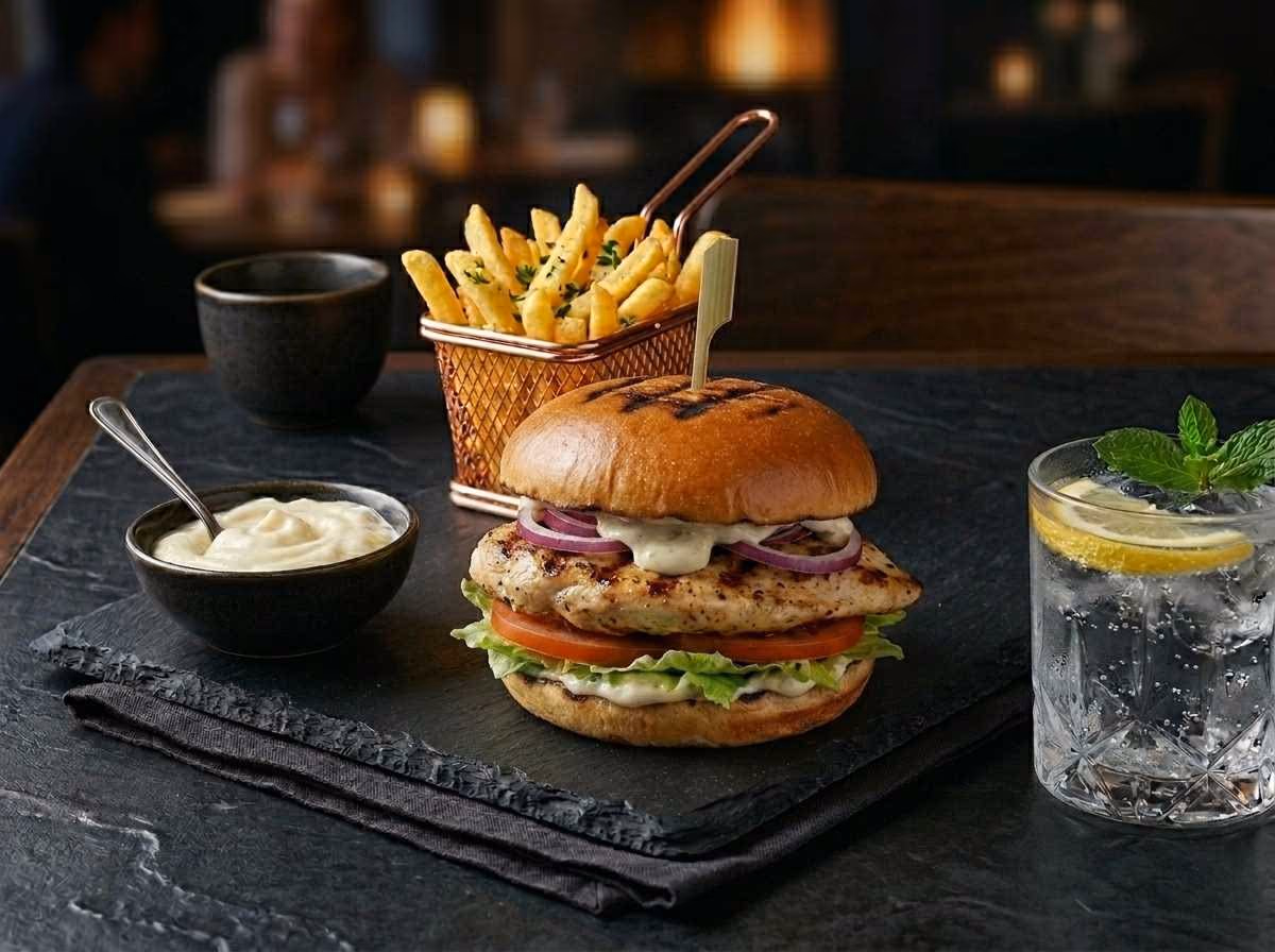 Chicken Burger Meal